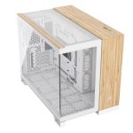 Corsair 2500X Micro ATX Dual Chamber Fully Mesh Paneling PC Case White/Bamboo Wood CC-9011288-WW - Image 7