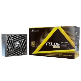 Seasonic Focus GX ATX 3 (2024) 750W Fully-Modular 80+ Gold FOCUS-GX-750-V4