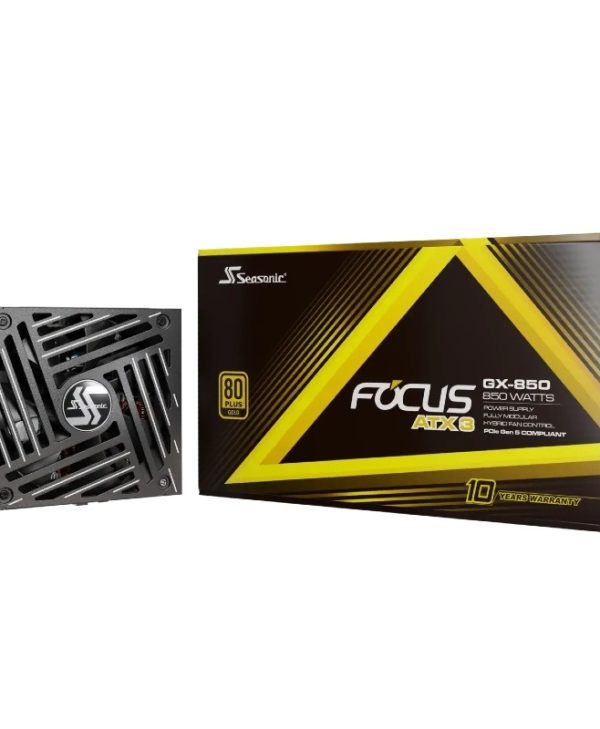 Seasonic Focus GX ATX 3.1 (2024) 850W Fully-Modular 80+ Gold FOCUS-GX-850-V4