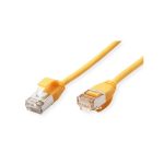 Roline U/FTP DataCenter Patch Cable Cat6a Class EA LSOH Slim Yellow 1m 21.15.3323-100 - Image 3
