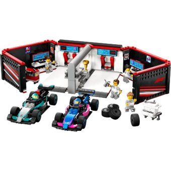 Lego City: F1 Garage & Mercedes-AMG & Alpine Cars 60444