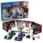 Lego City: F1 Garage & Mercedes-AMG & Alpine Cars 60444 - Image 2