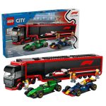Lego City: F1 Truck with RB20 & AMR24 F1 Cars 60445 - Image 2