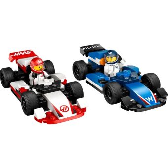 Lego City: F1 Williams Racing & Haas F1 Race Cars 60464