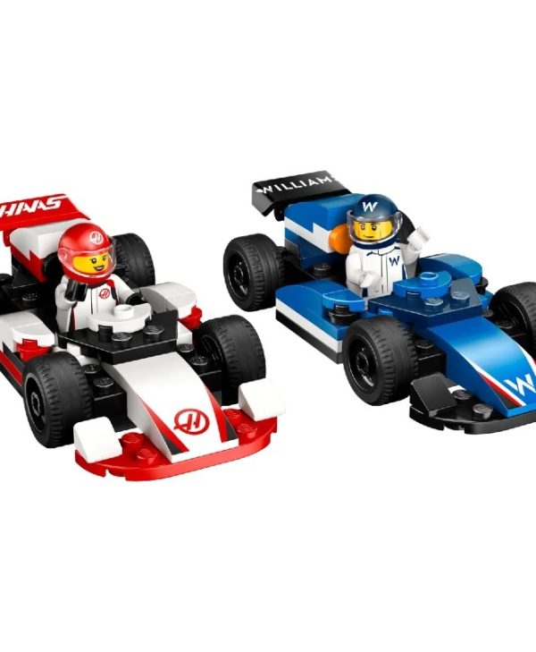 Lego City: F1 Williams Racing & Haas F1 Race Cars 60464