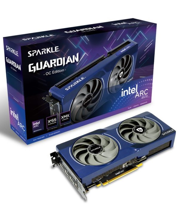 Sparkle Intel Arc B570 Guardian OC 10GB GDDR6 Blue SB570G-10GOC 1A1-S00421600G