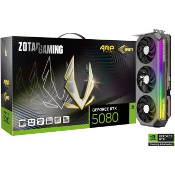 Zotac GeForce RTX 5080 AMP Extreme Infinity 16GB GDDR7 Black ZT-B50800B-10P