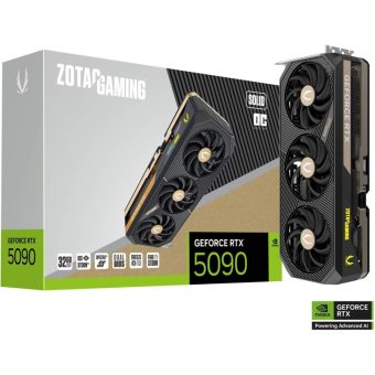 Zotac GeForce RTX 5090 Solid OC 32GB GDDR7 Black ZT-D50900J-10P