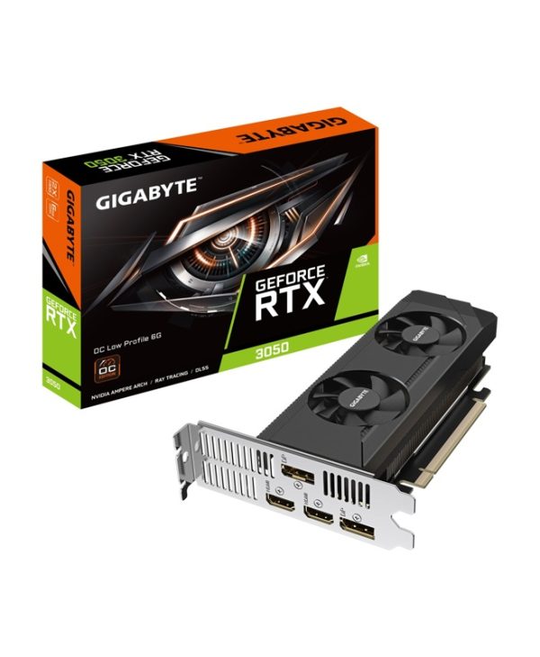 Gigabyte GeForce RTX 3050 Low Profile OC 6GB GDDR6 GV-N3050OC-6GL
