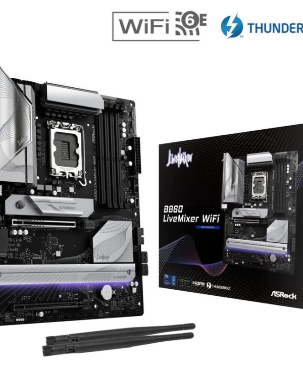 AsRock B860 LiveMixer WiFi 90-MXBQV0-A0UAYZ