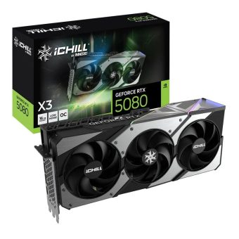 Inno3D GeForce RTX 5080 iChill X3 16GB GDDR7 Black C50803-16D7X-176069H