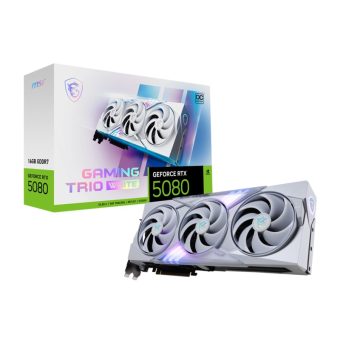 MSI GeForce RTX 5080 Gaming Trio OC 16GB GDDR7 White V531-045R