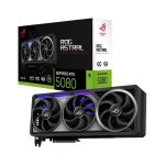 Asus GeForce RTX 5080 ROG Astral Gaming OC 16GB GDDR7 Black ROG-ASTRAL-RTX5080-O16G-GAMING