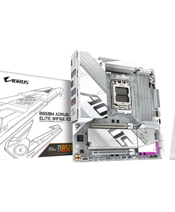 Gigabyte B850M Aorus Elite WiFi6E ICE