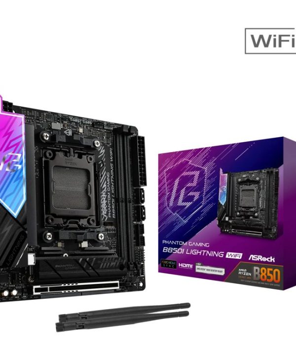 AsRock Phantom Gaming B850I Lightning Wi-Fi 90-MXBQR0-A0UAYZ