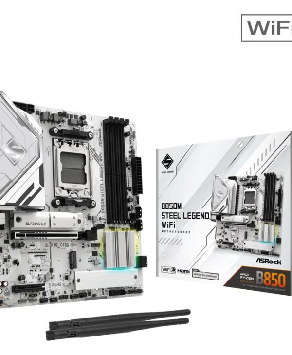 AsRock B850M Steel Legend Wi-Fi 90-MXBS20-A0UAYZ