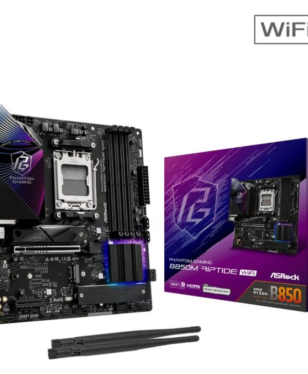 AsRock Phantom Gaming B850M Riptide Wi-Fi 90-MXBS3-A0UAYZ