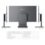 Lenovo ThinkCentre neo 50a 24 Gen 5 23.8" FHD IPS AiO i7-13620H/16GB/512B/Win 11 Pro Luna Grey 12SD001BMG - Image 9
