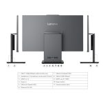 Lenovo ThinkCentre neo 50a 27 Gen 5 23.8" FHD IPS AiO i7-13620H/16GB/512B/Win 11 Pro Luna Grey 12SB0012MG - Image 9