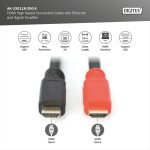 Digitus Cable (Signal Amplifier) HDMI 1.4 Male/Male 20m Black  AK-330118-200-S - Image 4