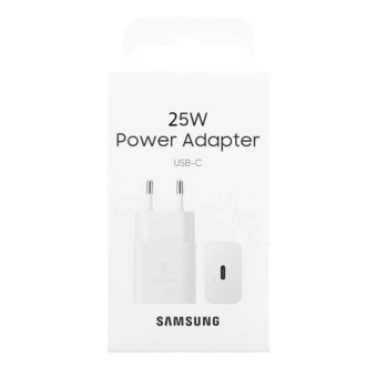 Samsung PD 25W Type-C Fast Charger No Cable White EP-T2510NWEGEU