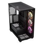 Corsair 3500X Gaming Midi Tower Case Wraparound Tempered Glass A-RGB Black CC-9011278-WW - Image 3