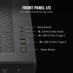Corsair 3500X Gaming Midi Tower Case Wraparound Tempered Glass A-RGB Black CC-9011278-WW - Image 11