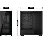 Corsair 3500X Gaming Midi Tower Case Wraparound Tempered Glass A-RGB Black CC-9011278-WW - Image 13
