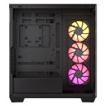 Corsair 3500X Gaming Midi Tower Case Wraparound Tempered Glass A-RGB iCUE Black CC-9011280-WW - Image 5