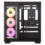 Corsair 3500X Gaming Midi Tower Case Wraparound Tempered Glass A-RGB iCUE Black CC-9011280-WW - Image 9
