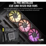 Corsair 3500X Gaming Midi Tower Case Wraparound Tempered Glass A-RGB iCUE Black CC-9011280-WW - Image 15