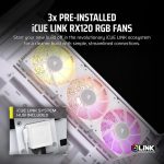 Corsair 3500X Gaming Midi Tower Case Wraparound Tempered Glass A-RGB iCUE White CC-9011281-WW - Image 18