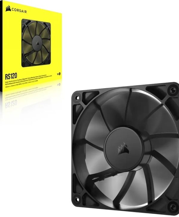 Corsair RS Series RS120 12cm 4-Pin PWM Fan Black CO-9050188-WW