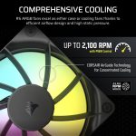 Corsair RS Series RS120 ARGB 12cm 4-Pin PWM Fan Black CO-9050180-WW - Image 8