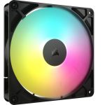 Corsair RS Series RS140 ARGB 14cm 4-Pin PWM Fan Black Dual Pack CO-9050183-WW - Image 2