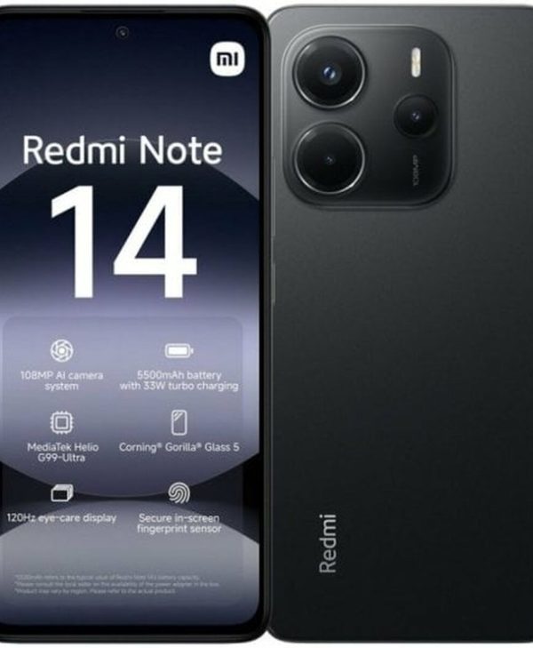 Xiaomi Redmi Note 14 4G 6.67" 6GB/128GB Midnight Black MZB0J01EU