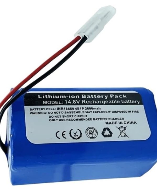 OEM Rechargeable Battery for Xiaomi Mi Robot Vacuum Mop Essentia 2500mAh 14.4V 36Wh H18650CH-4S1P