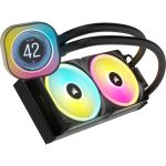 Corsair Hydro Series iCUE Link H100i LCD RGB CPU Liquid Cooler Black CW-9061007-WW - Image 3