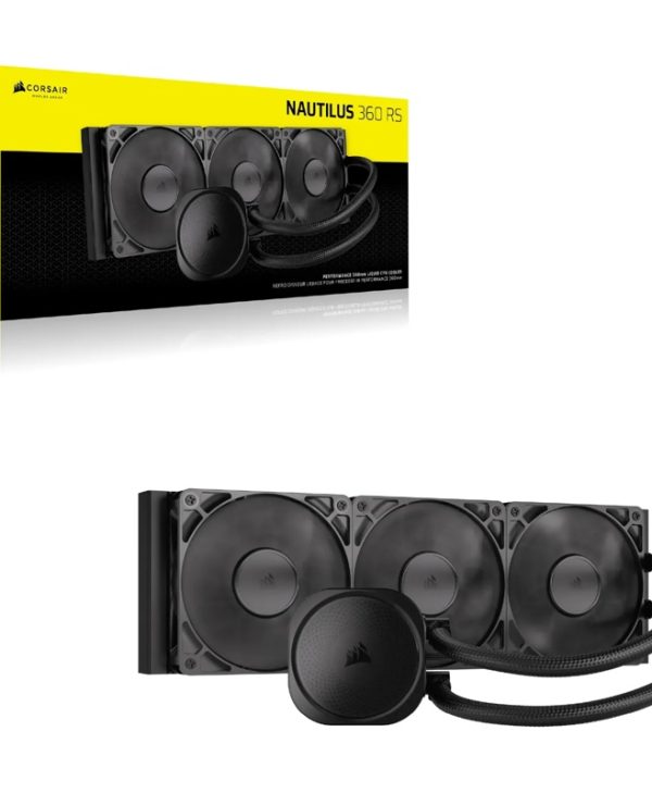 Corsair Nautilus Series 360 RS CPU Liquid Cooler Black CW-9060089-WW