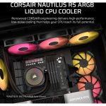 Corsair Nautilus Series 360 RS ARGB CPU Liquid Cooler Black CW-9060093-WW - Image 11