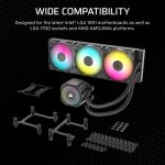 Corsair Nautilus Series 360 RS ARGB CPU Liquid Cooler Black CW-9060093-WW - Image 14