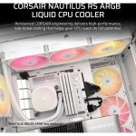 Corsair Nautilus Series 240 RS ARGB CPU Liquid Cooler White CW-9060094-WW - Image 11