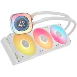 Corsair Titan Series iCUE Link 360 RX LCD RGB CPU Liquid Cooler White CW-9061026-WW - Image 4