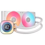 Corsair Titan Series iCUE Link 240 RX LCD RGB CPU Liquid Cooler White CW-9061025-WW - Image 2