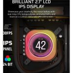 Corsair Titan Series iCUE Link 360 RX LCD RGB CPU Liquid Cooler Black CW-9061023-WW - Image 12