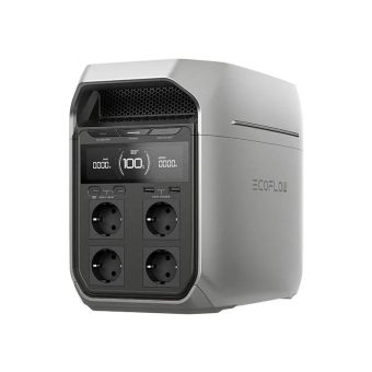 EcoFlow Delta 3 PLUS EU Portable Power Station 1kWh LiFePO4 1800W Output/1000W PV Input 5016201002