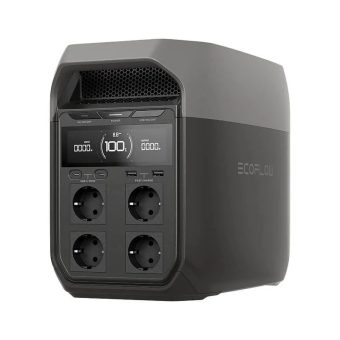 EcoFlow Delta 3 EU Portable Power Station 1kWh LiFePO4 1800W Output/500W PV Input 5016301002