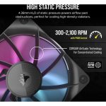 Corsair RX Series RX120 RGB 12cm Fan iCue Link Black CO-9051017-WW - Image 13
