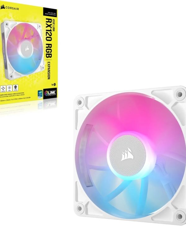 Corsair RX Series RX120 RGB 12cm Fan iCue Link White CO-9051021-WW