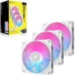 Corsair RX Series RX120 RGB 12cm Fan iCue Link White Triple Pack CO-9051022-WW